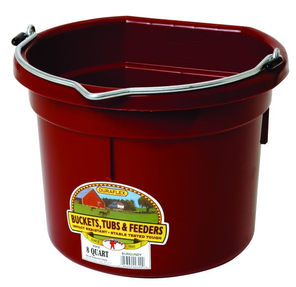 8 Quart Flat Back Bucket by Little Giant®