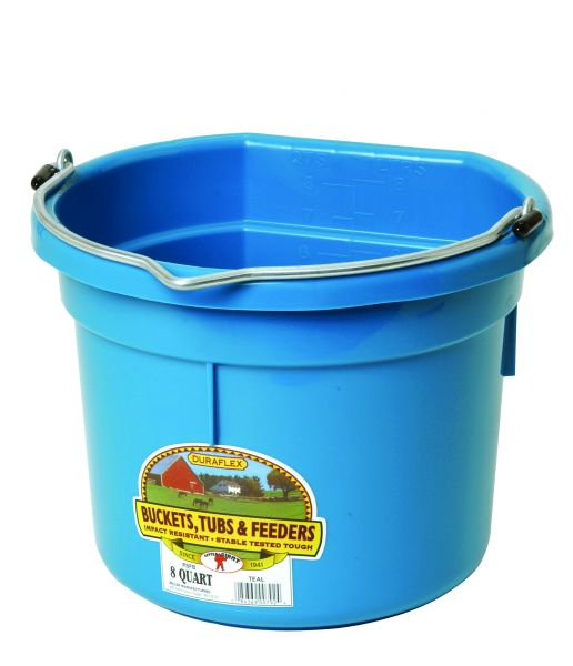 8 Quart Flat Back Bucket by Little Giant®