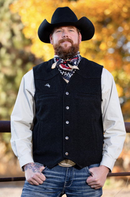 Wyoming Wool Men's Vest by Wyoming Traders