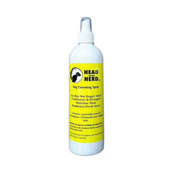 Dog Grooming Spray by Head of the Herd Co.®