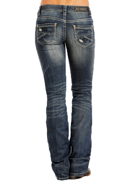 Rock and roll rival low hot sale rise jeans