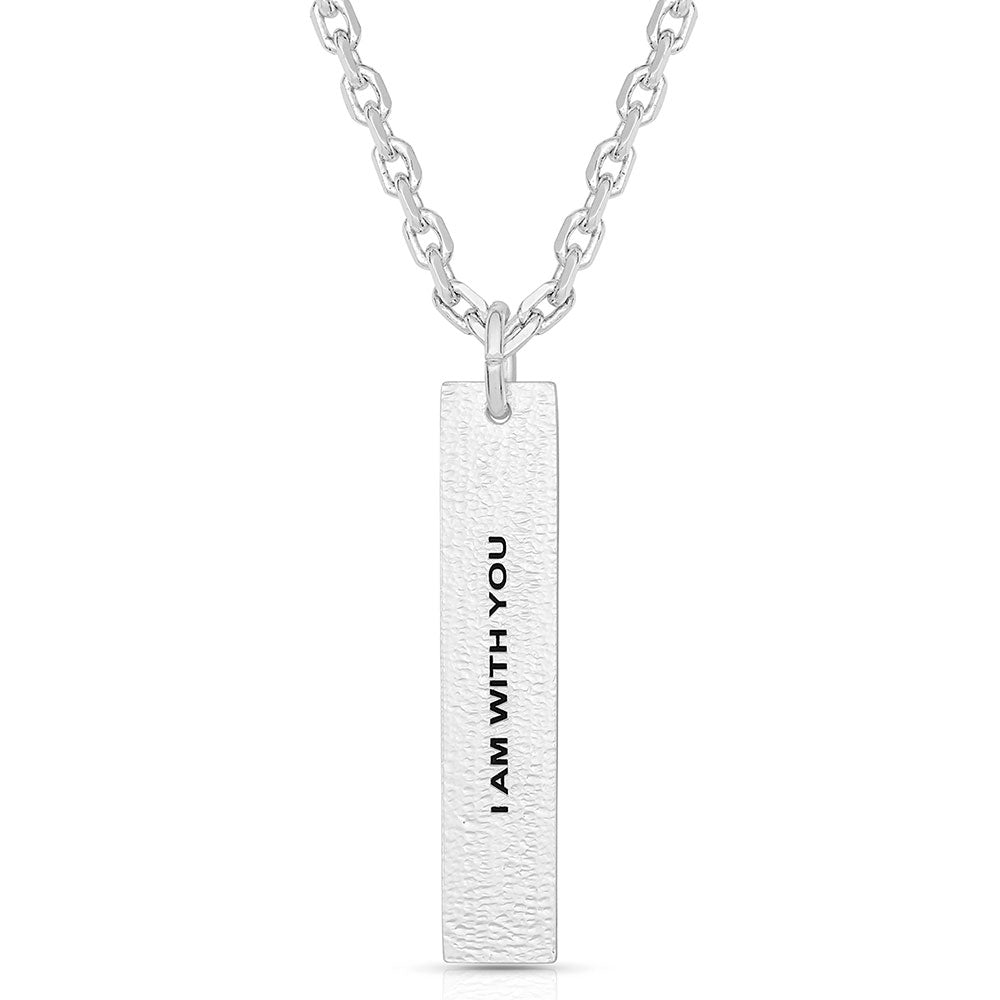 Modern Dog Tag Necklace by Montana Silversmiths®