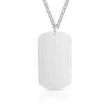 Warrior Collections™ 'God' Soldier' Dog Tag Necklace by Montana Silversmiths®