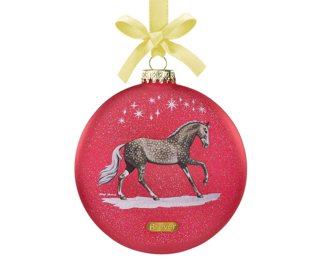 Artist Signature Glass Tree Ornament by Breyer®