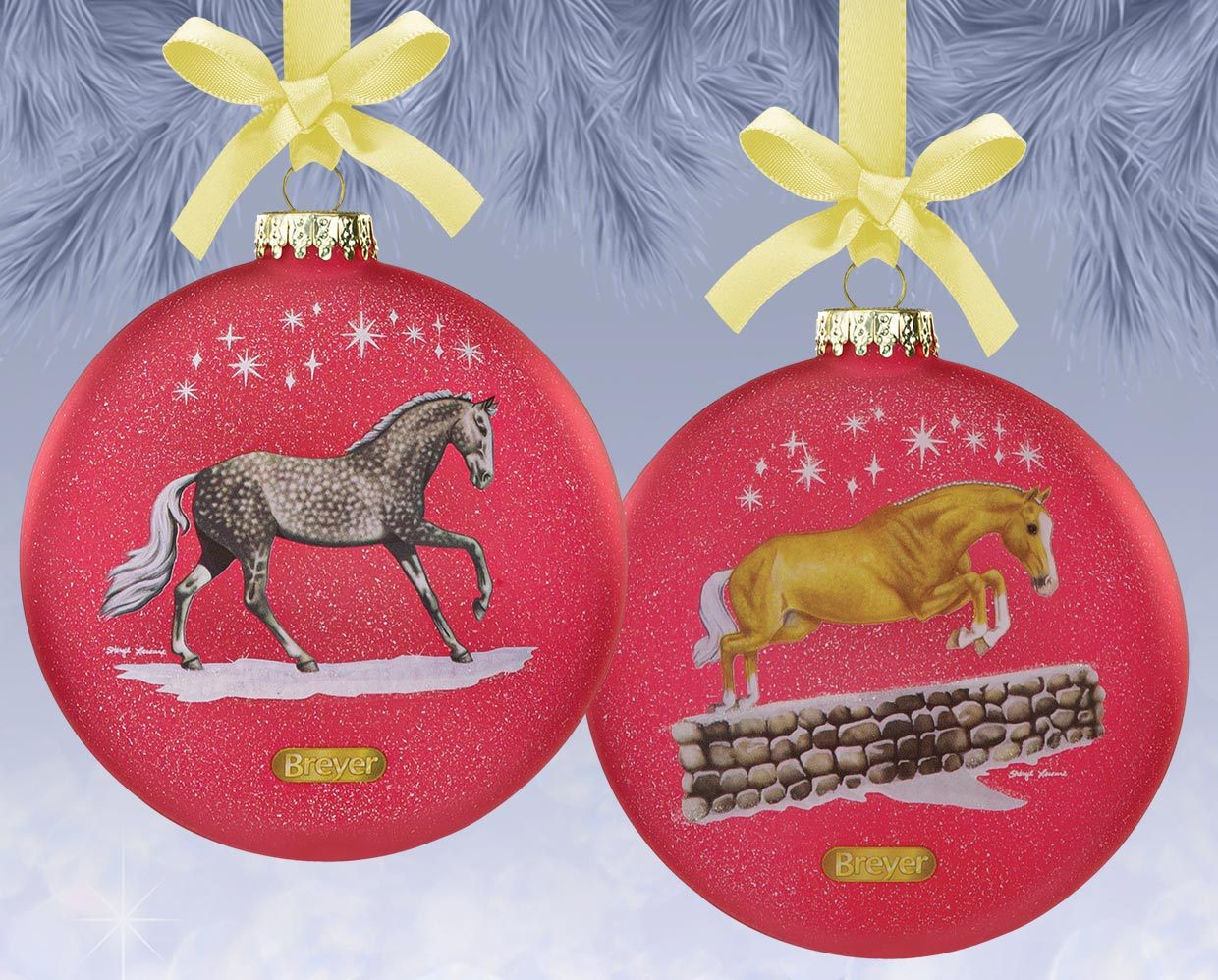 Artist Signature Glass Tree Ornament by Breyer®