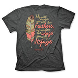 Cherished Girl® 'Feathers' Women's T-Shirt by Kerusso®