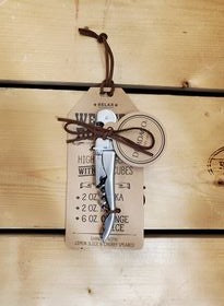"Western Rob Roy" Bottle Opener
