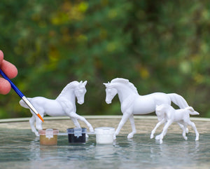 Horse Family Paint & Play Set by Breyer®