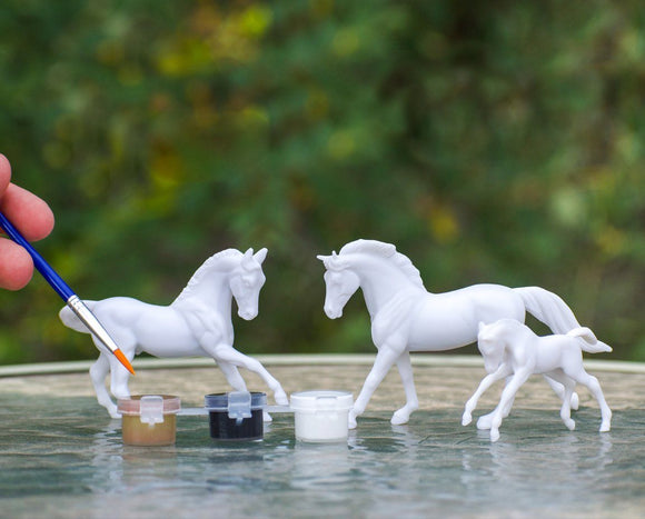 Horse Family Paint & Play Set by Breyer®