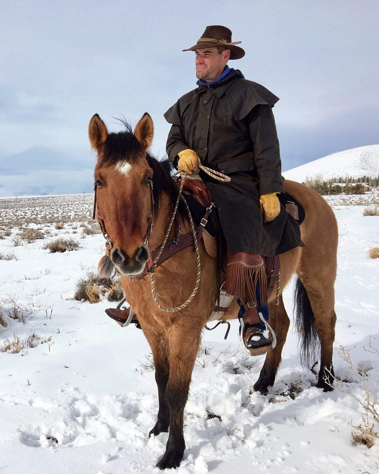 Low Rider Duster Oilskin Jacket by Outback Trading Co.®