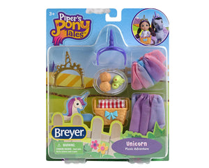 Piper's Pony Tales™ Unicorn Picnic Adventure Accessory Set by Breyer®