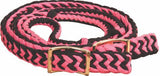 Multiple Color Braided Nylon Gaming Reins
