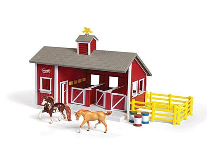 Breyer® Red Stable Playset