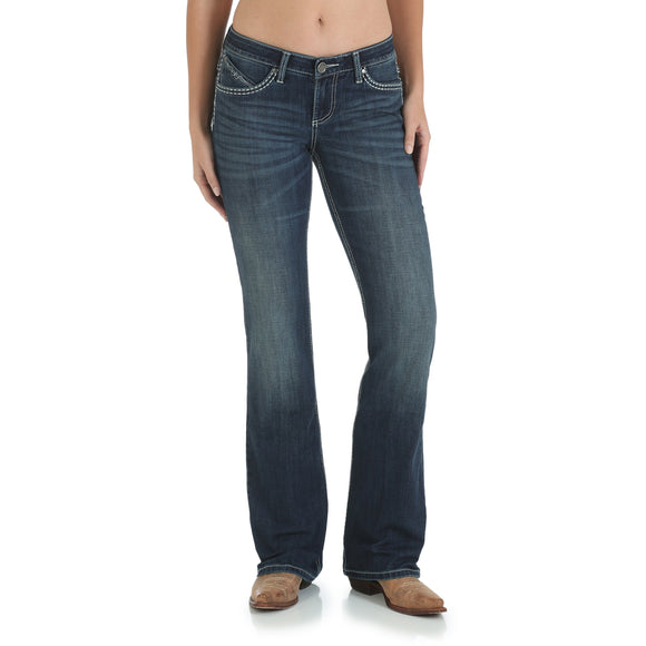 REAL 'Marine' Mid Rise Women's Jean by Ariat - *Plus Sizes Too